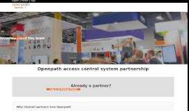 
							         Security Partner Program for Access Control Solution | Openpath								  
							    