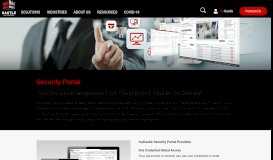 
							         Security Portal | Cloud Security Software | Kastle Systems								  
							    