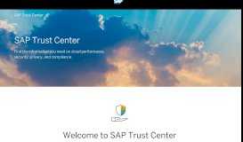 
							         Security, Privacy, and Compliance | SAP Trust Center								  
							    
