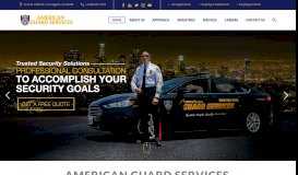 
							         Security Services Company | - American Guard Services, Inc.								  
							    
