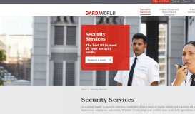 
							         Security Services | GardaWorld								  
							    