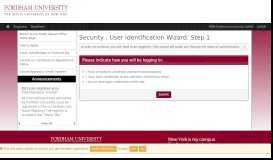 
							         Security > User Identification Wizard: Step 1 > International & Study ...								  
							    