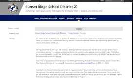 
							         Securly - Sunset Ridge School District 29								  
							    