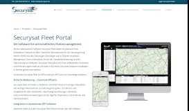 
							         Securysat Fleet - Securysat GPS Fahrzeugortung, Telematik ...								  
							    