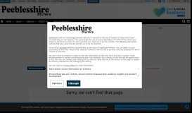 
							         SEDGEMOOR DISTRICT COUNCIL TOWN | Peeblesshire News								  
							    
