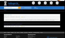 
							         Seednet India Portal | National Portal of India								  
							    