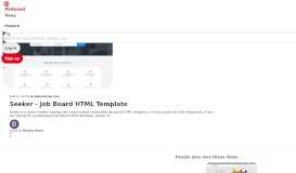 
							         Seeker - Job Board HTML Template | Bootstrap Theme | Html ...								  
							    