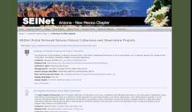 
							         SEINet Portal Network Southern Utah University Collection Profiles								  
							    