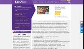 
							         SEIU Auto and Home Insurance | SEIU Member Benefits								  
							    