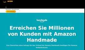
							         Selbstgemachtes verkaufen | Amazon Handmade - Amazon.de								  
							    