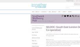 
							         SELDOC (South East London Doctors' Co-operative ...								  
							    