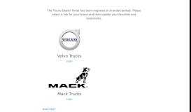 
							         Select a Brand | Volvo Trucks								  
							    