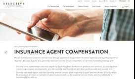 
							         Selective Insurance Agent Compensation | Work for Selective Insurance								  
							    