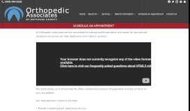 
							         Self Check-In | Orthopedic Associates of Dutchess County								  
							    
