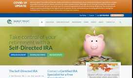 
							         Self-Directed IRA | Quest Trust Company | Retirement Investing								  
							    