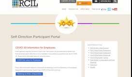
							         Self Direction Participant Portal | RCIL | RCIL								  
							    