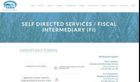 
							         Self-Direction Services and Fiscal Intermediary								  
							    