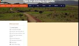 
							         Self-drive Uganda: driving tips for a safe & fun safari | Roadtrip ...								  
							    