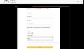 
							         Self Registration - APN Partner Central								  
							    