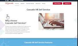 
							         Self Service - Cascade HR								  
							    