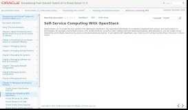 
							         Self-Service Computing With OpenStack - Transitioning From Oracle ...								  
							    