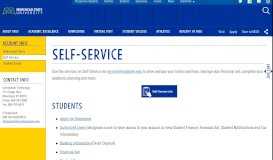 
							         Self-Service - Morehead State University								  
							    