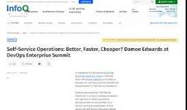 
							         Self-Service Operations: Better, Faster, Cheaper? Damon Edwards at ...								  
							    