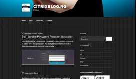 
							         Self-Service Password Reset on Netscaler – Citrixblog.no								  
							    