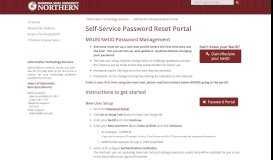 
							         Self-Service Password Reset Potal - Information Technology Services ...								  
							    