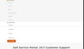 
							         Self Service Portal : 24/7 Customer Support - HappyFox								  
							    