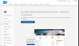 
							         Self Service Portal and Customer Communities by Service Cloud ...								  
							    