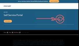 
							         Self Service Portal - Cherwell Software								  
							    