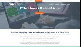 
							         Self Service Portal - EasyVista								  
							    