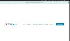 
							         Self-Service Portal for independent customers | TOPdesk software and ...								  
							    