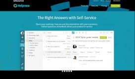 
							         Self-Service Portal | Helprace								  
							    