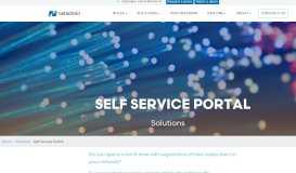 
							         Self Service Portal - Netadmin Systems								  
							    
