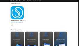 
							         Self-Service Portal on the App Store - iTunes - Apple								  
							    