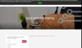 
							         Self Service Portal - RapidiOnline								  
							    