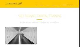 
							         SELF-SERVICE-PORTAL TRAINING | Scholderer GmbH								  
							    
