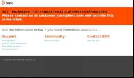 
							         Self-Service Site vs Customer Portal | BMC Communities								  
							    