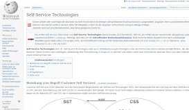 
							         Self-Service Technologies – Wikipedia								  
							    