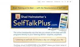 
							         Self-Talk Plus Classrooms of the Mind – Brain Training at its ...								  
							    