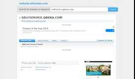 
							         selfservice.qbena.com at WI. - QBE Self Service Portal								  
							    