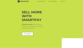 
							         Sell More with SmartPay - Grow Your Sales with Leasing								  
							    