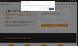 
							         sell mp3 with Feiyr | sell your own music online								  
							    