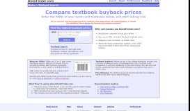 
							         Sell textbooks and used books - Buyback comparison @ BookFinder ...								  
							    