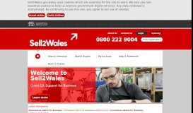 
							         sell2wales: Welcome to Sell2Wales - Sell2Wales								  
							    