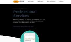 
							         Selling Your Professional Services on Amazon								  
							    