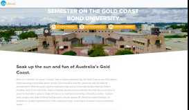 
							         Semester Study Abroad in Gold Coast, Australia | Bond University								  
							    