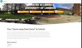 
							         Semester Study Abroad in Limerick, Ireland | University of Limerick								  
							    